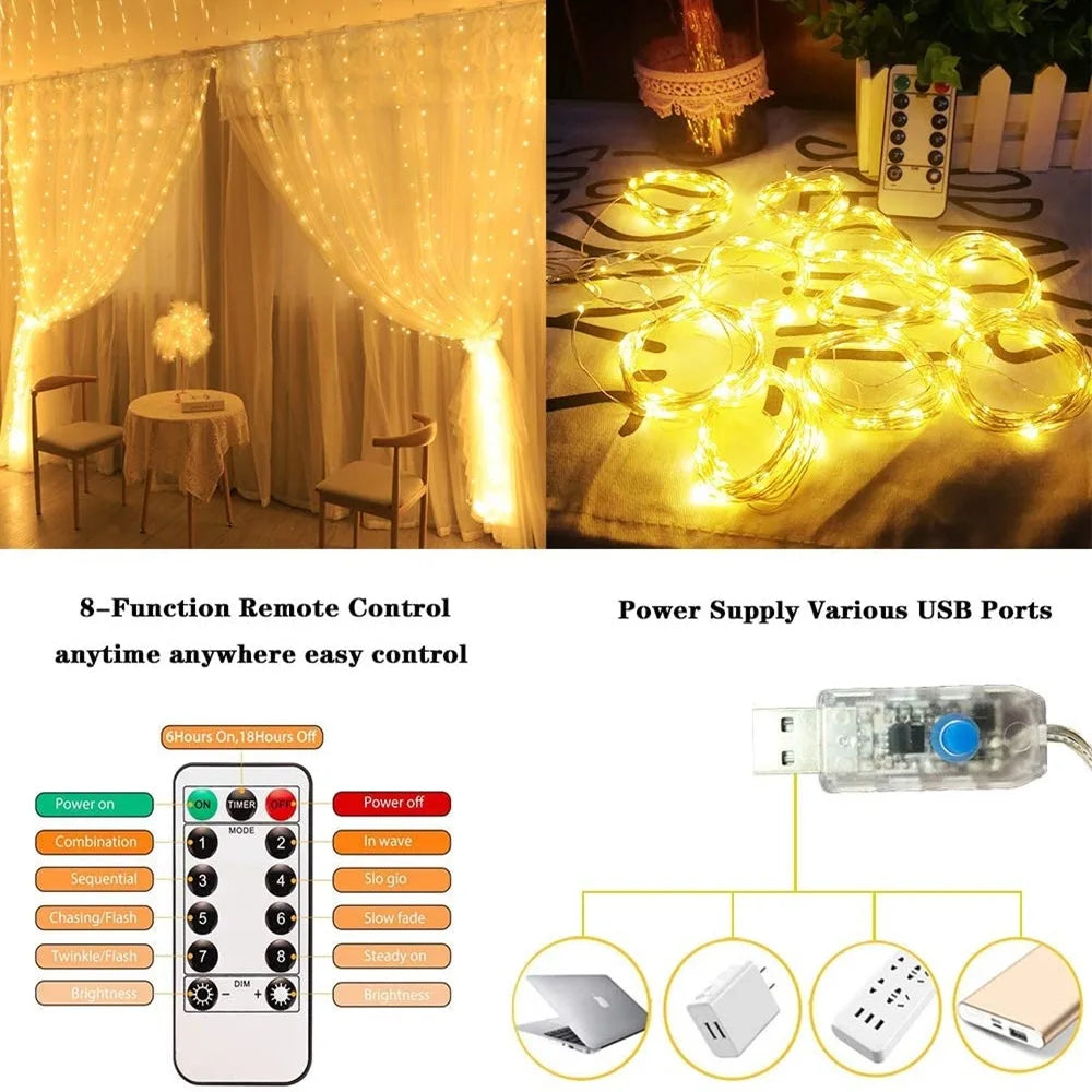 LED Curtain Lights