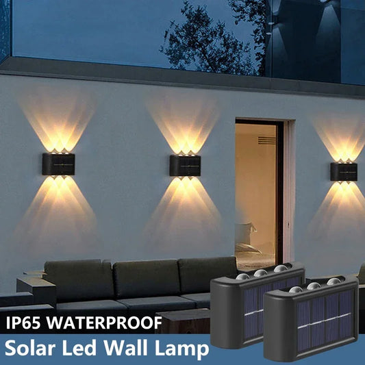 Premium Solar Powered Wall Sconce